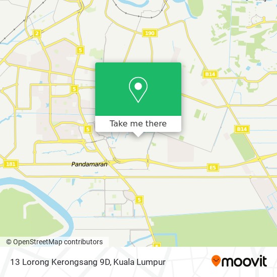 13 Lorong Kerongsang 9D map