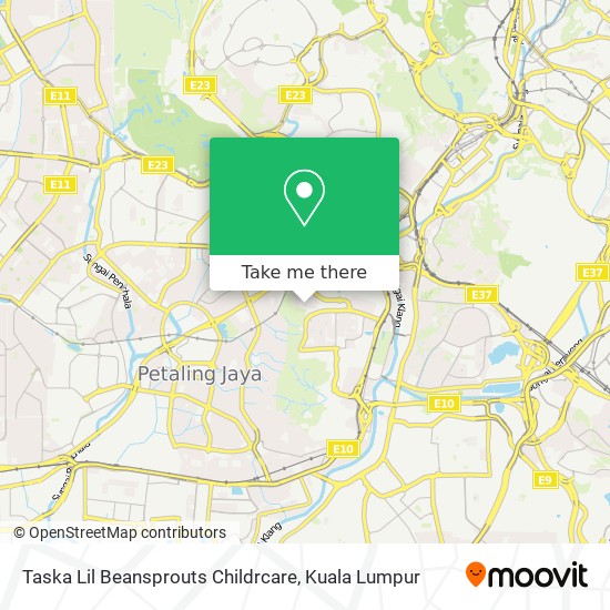 Taska Lil Beansprouts Childrcare map