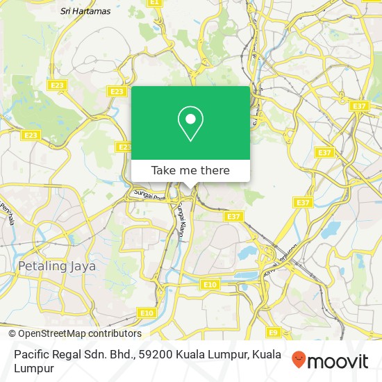 Pacific Regal Sdn. Bhd., 59200 Kuala Lumpur map