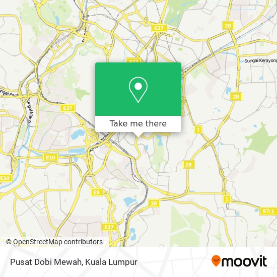 Pusat Dobi Mewah map