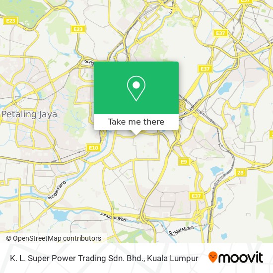 K. L. Super Power Trading Sdn. Bhd. map