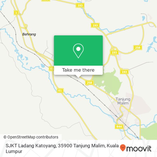 SJKT Ladang Katoyang, 35900 Tanjung Malim map