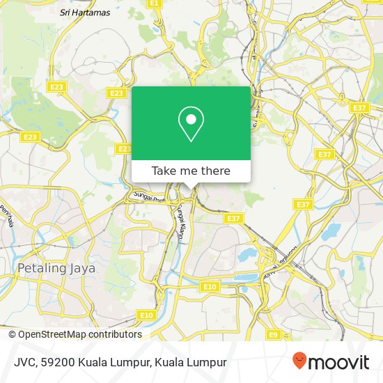 JVC, 59200 Kuala Lumpur map