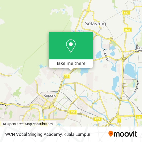 WCN Vocal Singing Academy map