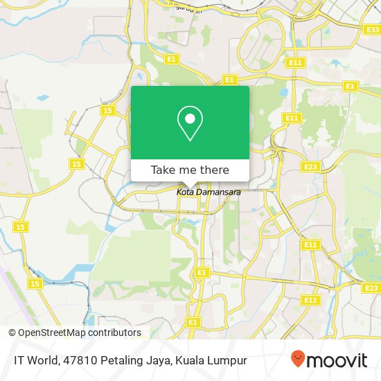 Peta IT World, 47810 Petaling Jaya