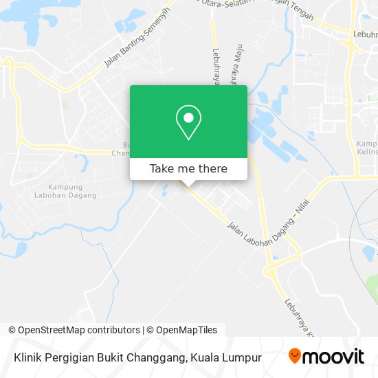 Peta Klinik Pergigian Bukit Changgang