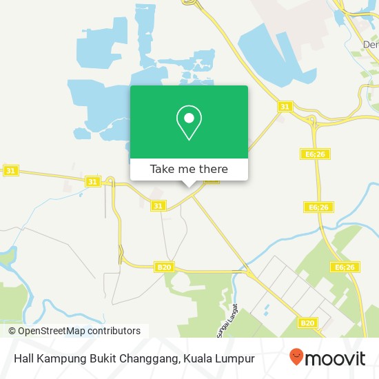 Peta Hall Kampung Bukit Changgang