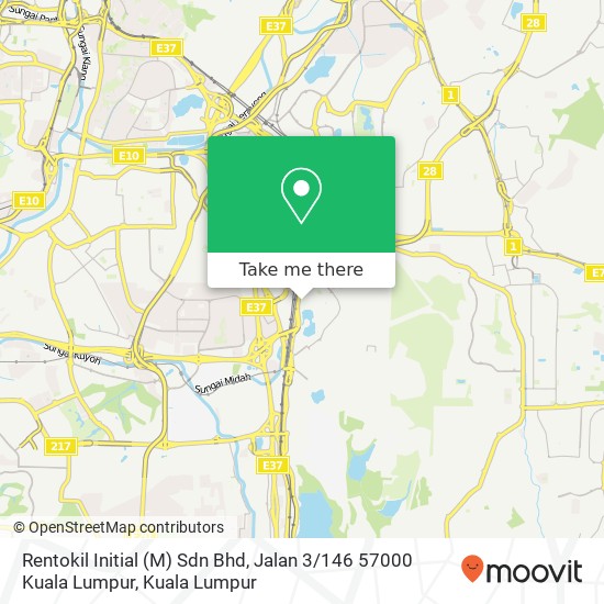 Rentokil Initial (M) Sdn Bhd, Jalan 3 / 146 57000 Kuala Lumpur map