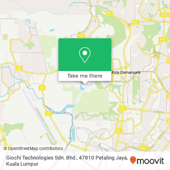 Giochi Technologies Sdn. Bhd., 47810 Petaling Jaya map