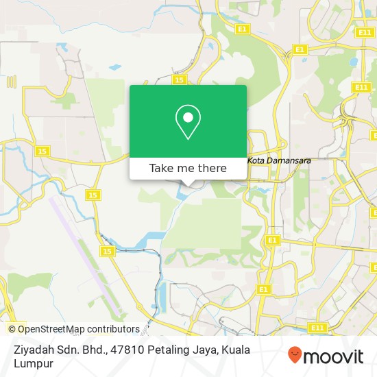 Ziyadah Sdn. Bhd., 47810 Petaling Jaya map