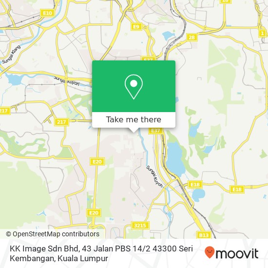 Peta KK Image Sdn Bhd, 43 Jalan PBS 14 / 2 43300 Seri Kembangan