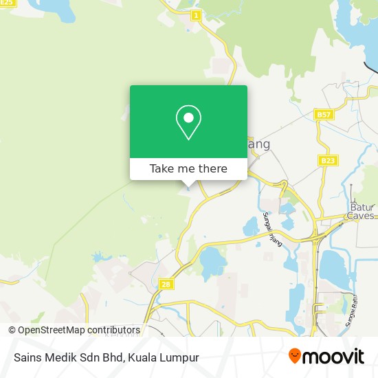 Sains Medik Sdn Bhd map