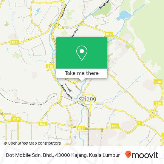Dot Mobile Sdn. Bhd., 43000 Kajang map