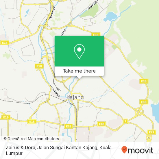 Zairus & Dora, Jalan Sungai Kantan Kajang map