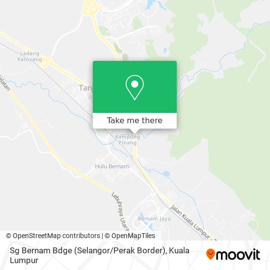 Peta Sg Bernam Bdge (Selangor / Perak Border)