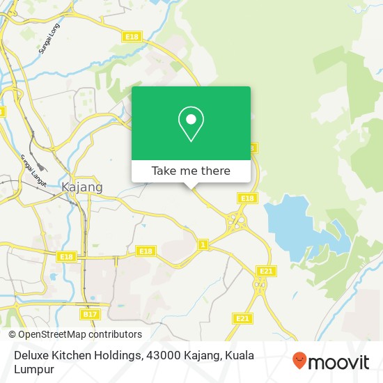 Deluxe Kitchen Holdings, 43000 Kajang map