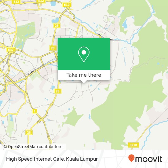 High Speed Internet Cafe map