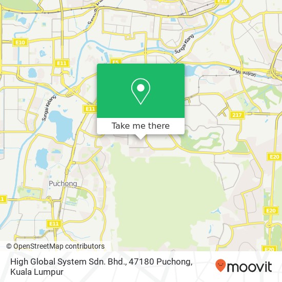 High Global System Sdn. Bhd., 47180 Puchong map