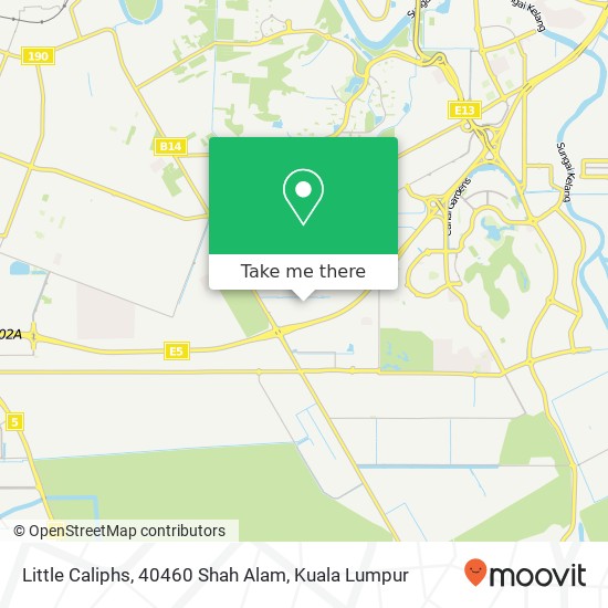 Little Caliphs, 40460 Shah Alam map