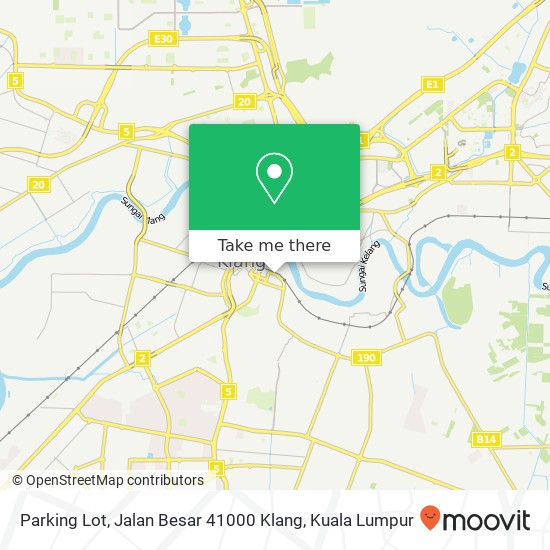 Parking Lot, Jalan Besar 41000 Klang map