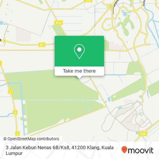 3 Jalan Kebun Nenas 6B / Ks8, 41200 Klang map