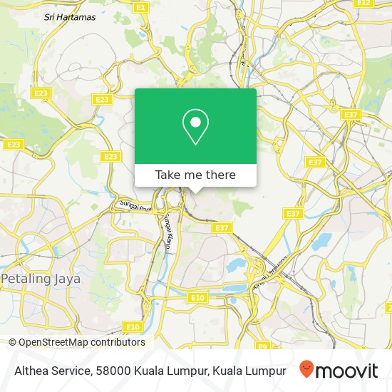Althea Service, 58000 Kuala Lumpur map