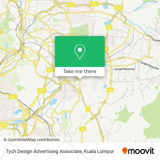 Tych Design Advertising Associate map