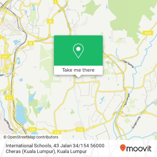 Peta International Schools, 43 Jalan 34 / 154 56000 Cheras (Kuala Lumpur)