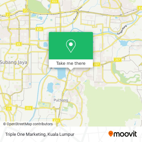 Triple One Marketing map