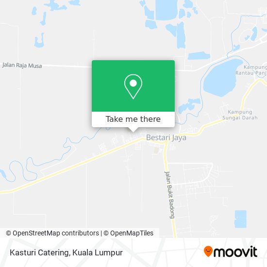 Kasturi Catering map