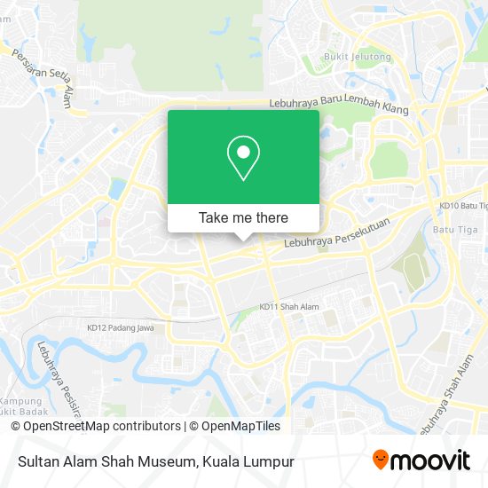 Sultan Alam Shah Museum map