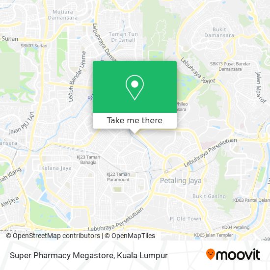 Peta Super Pharmacy Megastore