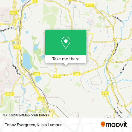 Topaz Evergreen map