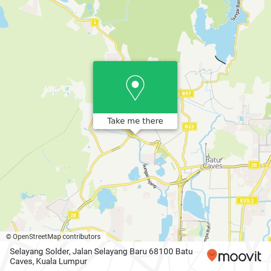 Selayang Solder, Jalan Selayang Baru 68100 Batu Caves map