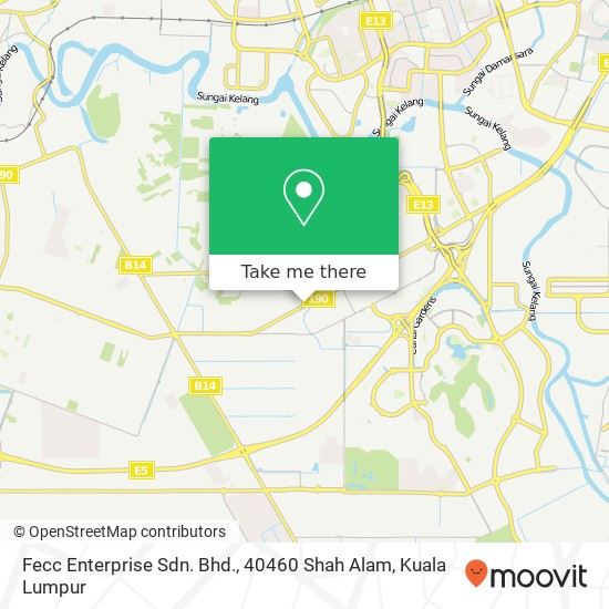 Fecc Enterprise Sdn. Bhd., 40460 Shah Alam map