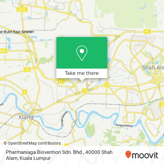 Pharmaniaga Biovention Sdn. Bhd., 40000 Shah Alam map