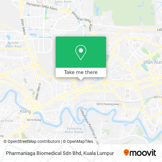 Pharmaniaga Biomedical Sdn Bhd map