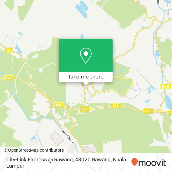 City-Link Express @ Rawang, 48020 Rawang map