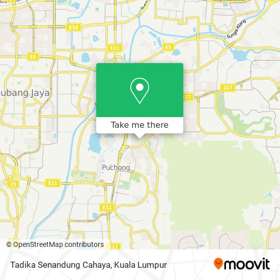 Tadika Senandung Cahaya map