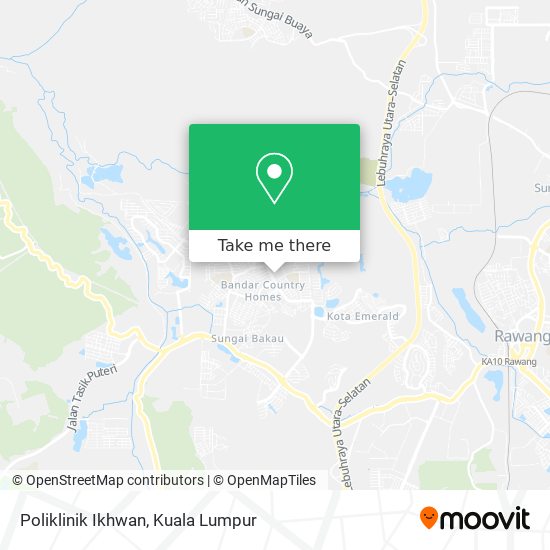 Poliklinik Ikhwan map