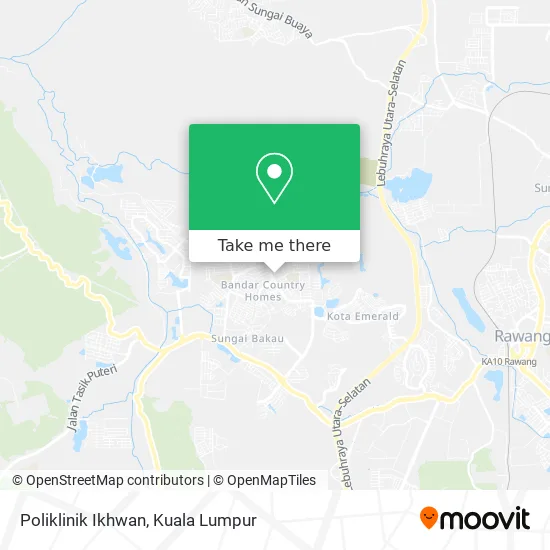 Poliklinik Ikhwan map