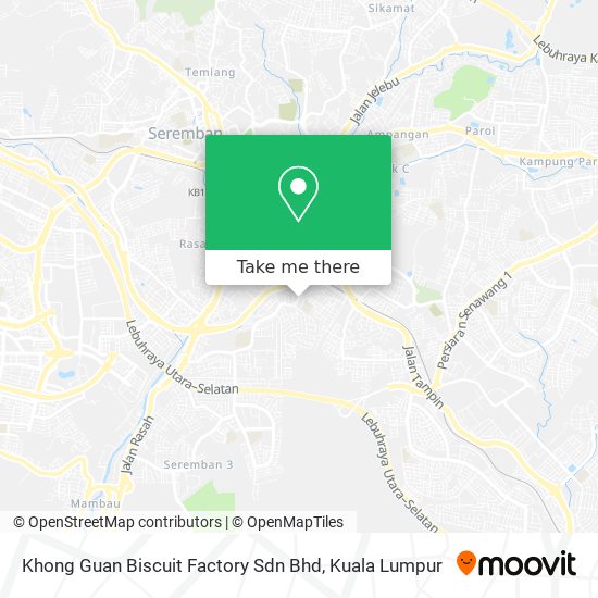 Khong Guan Biscuit Factory Sdn Bhd map