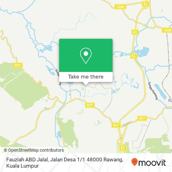 Fauziah ABD Jalal, Jalan Desa 1 / 1 48000 Rawang map