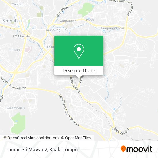 Taman Sri Mawar 2 map