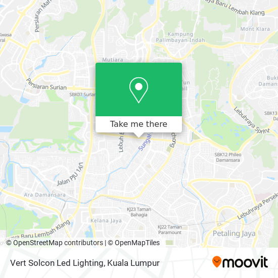 Vert Solcon Led Lighting map