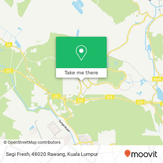 Segi Fresh, 48020 Rawang map