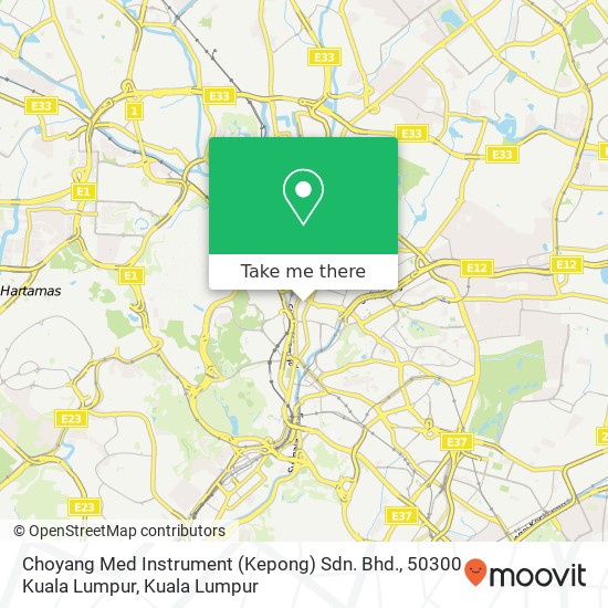 Choyang Med Instrument (Kepong) Sdn. Bhd., 50300 Kuala Lumpur map