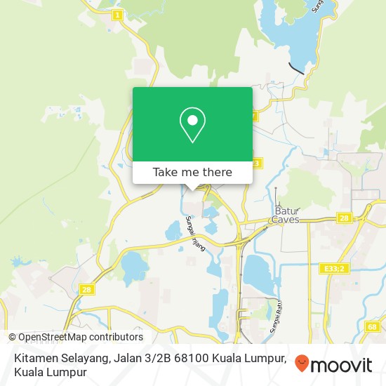 Kitamen Selayang, Jalan 3 / 2B 68100 Kuala Lumpur map