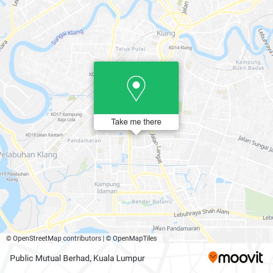 Public Mutual Berhad map