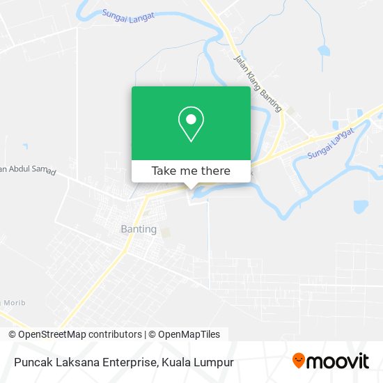 Puncak Laksana Enterprise map